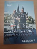 Dietmar Bär & Klaus Behrendt- signiert Autogrammkarte Tatort