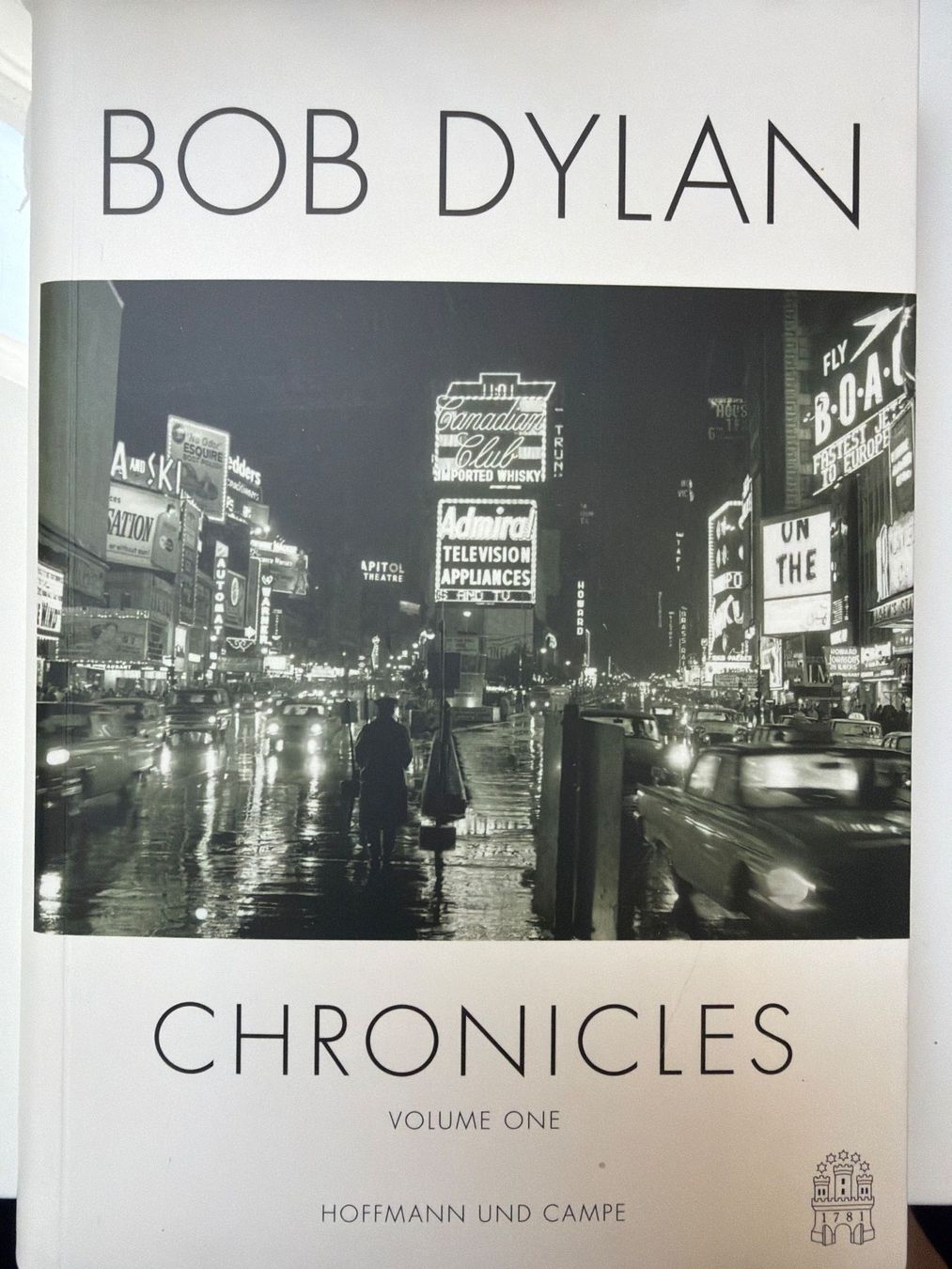 Libri: Bob Dylan Buch Chronicles Volume One Hoffmann und Campe – Usato da Buchs ZH venduto da valesska66