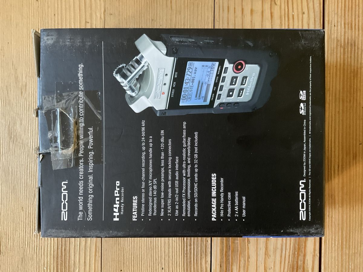 Zoom Registratori: Zoom H4n Pro (Handy Audio Recorder) – Usato da Porrentruy venduto da Dix8 2