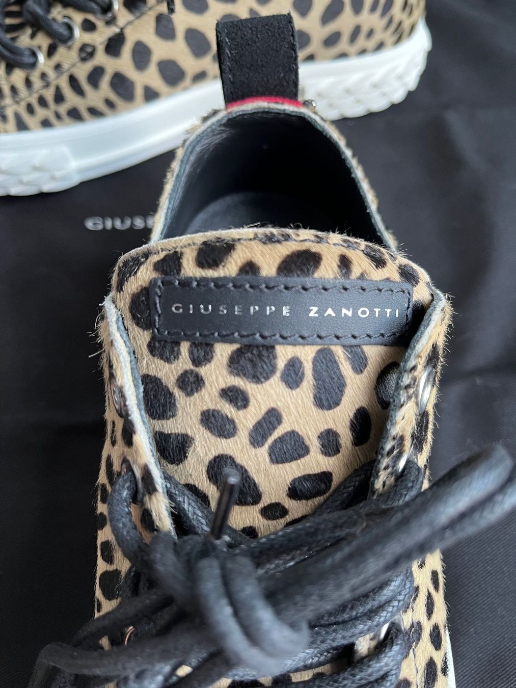 Zanotti Scarpe da donna: Giuseppe Zanotti Sneakers Gr. 38 Leopard Leder Schuhe – Nuovo e nell'imballaggio originale da Frenkendorf venduto da klourenco 6