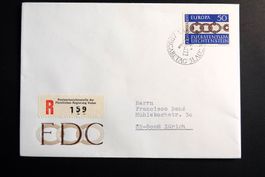 1965 FDC Europamarke
