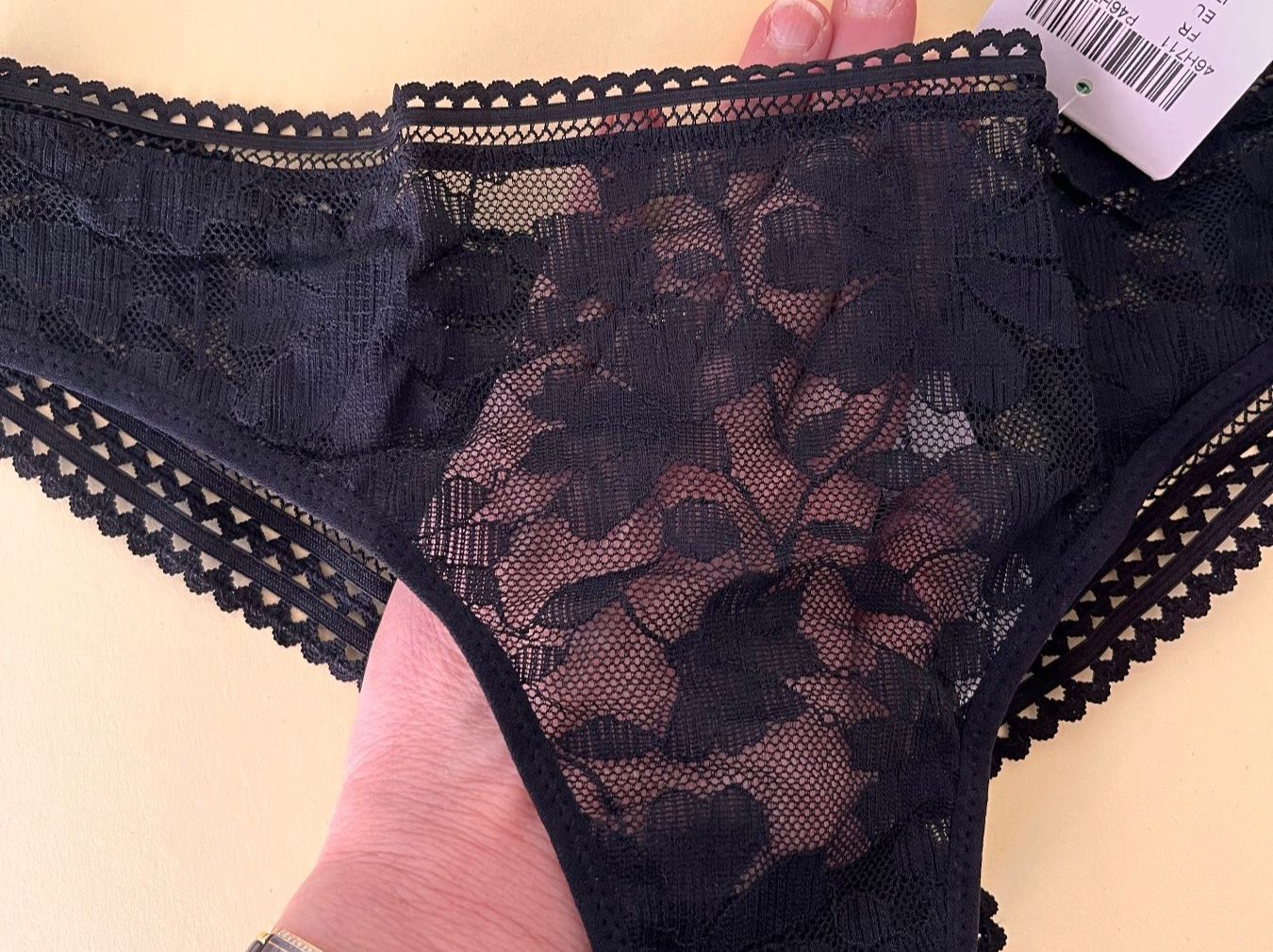 Passionata Altra biancheria intima: String, PASSIONATA, Grösse 36, Schwarz mit Blumenmuster – Nuovo e nell'imballaggio originale da Rudolfstetten venduto da gst_g7xl 1