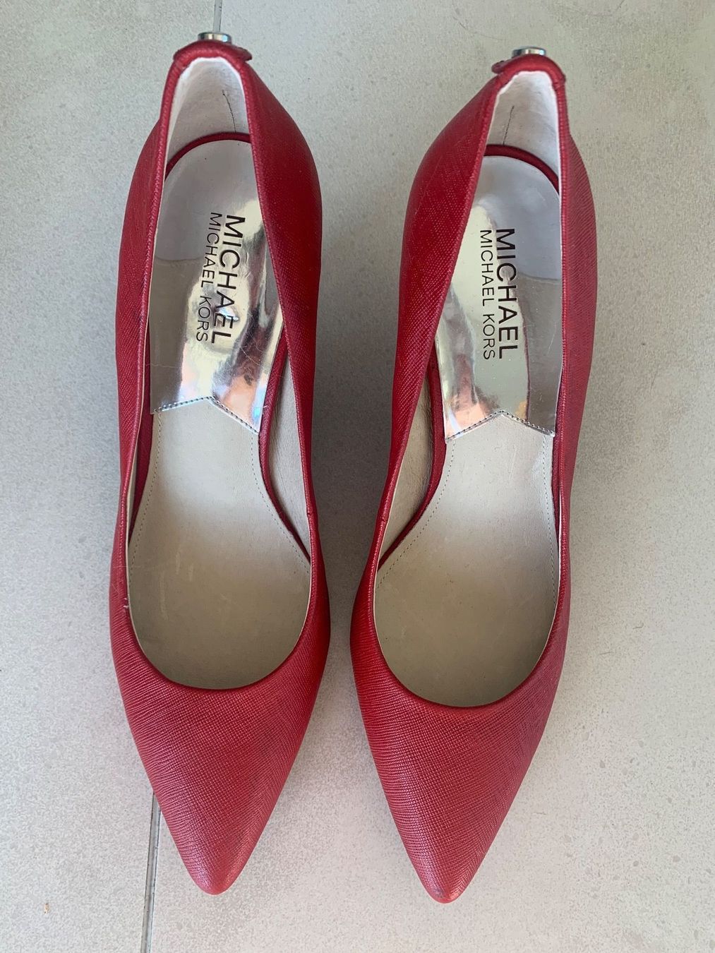 Michael Kors Scarpe da donna: Edle Michael Kors Pumps rot Grösse 9 – Usato da Meggen venduto da koalajunge 1