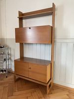 SEM Mid Century Bücherregal Nussbaum