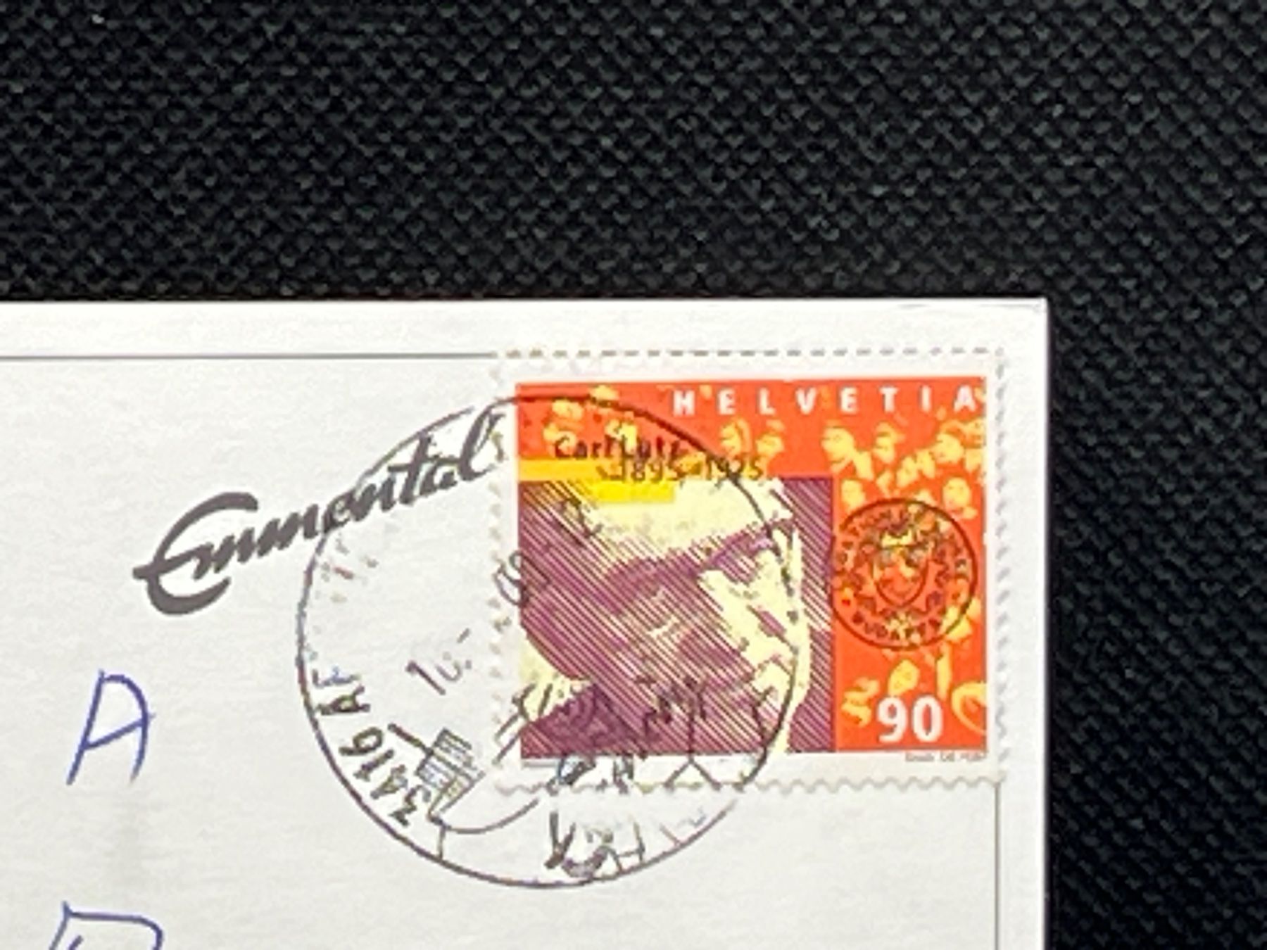 Cartoline postali: Emmentaler Schaukäserei, Affoltern i.E. – Usato da Widnau venduto da Brusi9 1