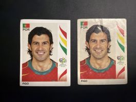 Figo Sticker FIFA WM 2006 Portugal 2 Stück