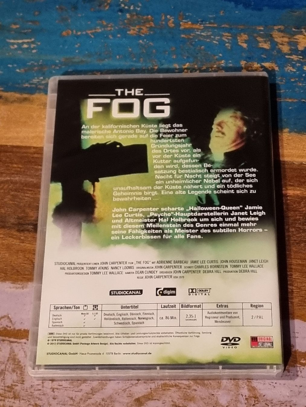 Tutti i DVDs: The Fog, DVD Horror – Usato da Winterthur venduto da Belzarek 1