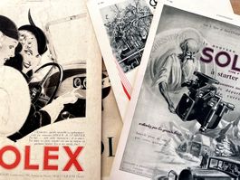 Solex Vergaser - 4 Alte Werbungen / Publicités 1931/32