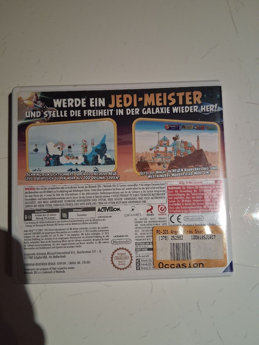 Nintendo Giochi: Nintendo 3DS Spiel - Angry Birds, Star Wars – Usato da Rothenthurm venduto da SirCroci-Cardshop 1