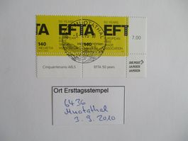 Voll Ort Ersttagsstempel 6436 Muotathal