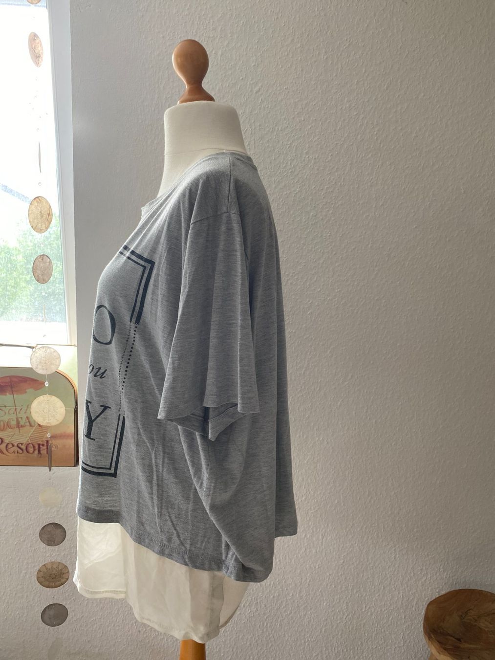T-shirt: Oversize  Blusen Shirt in Gr. 54 – Usato da Stetten SH venduto da bijoux18 3
