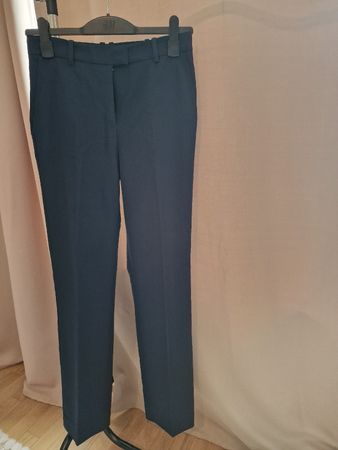 Mango Suit Hose dunkelblau
