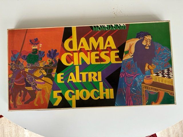 Giochi: DAMA CINESE E ALTRI 5 GIOCHI NUOVA PERFETTA – Nuovo e nell'imballaggio originale da Davesco-Soragno venduto da kappas
