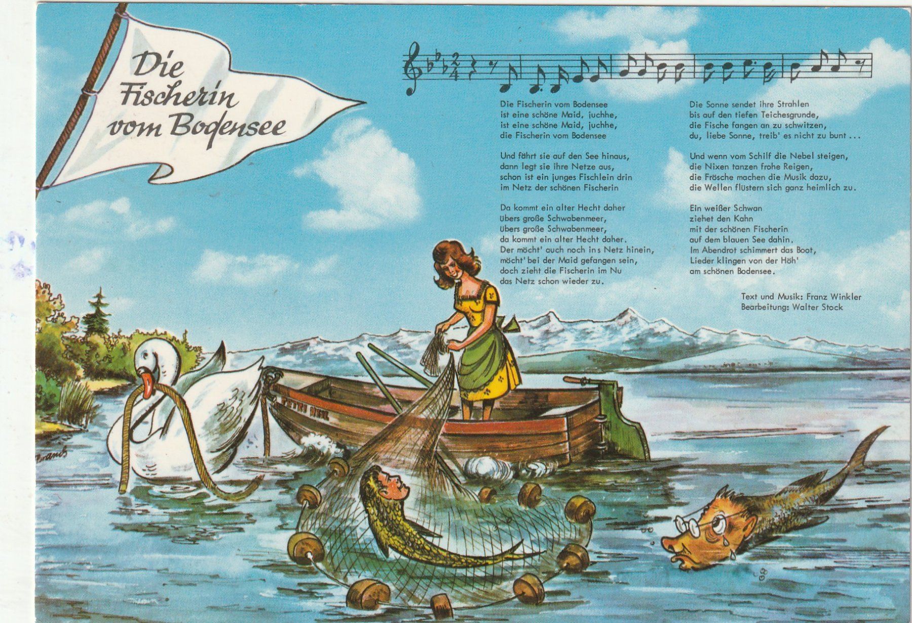 Cartes postales: Gruss von Bodensee – D'occasion à Lumbrein par made02