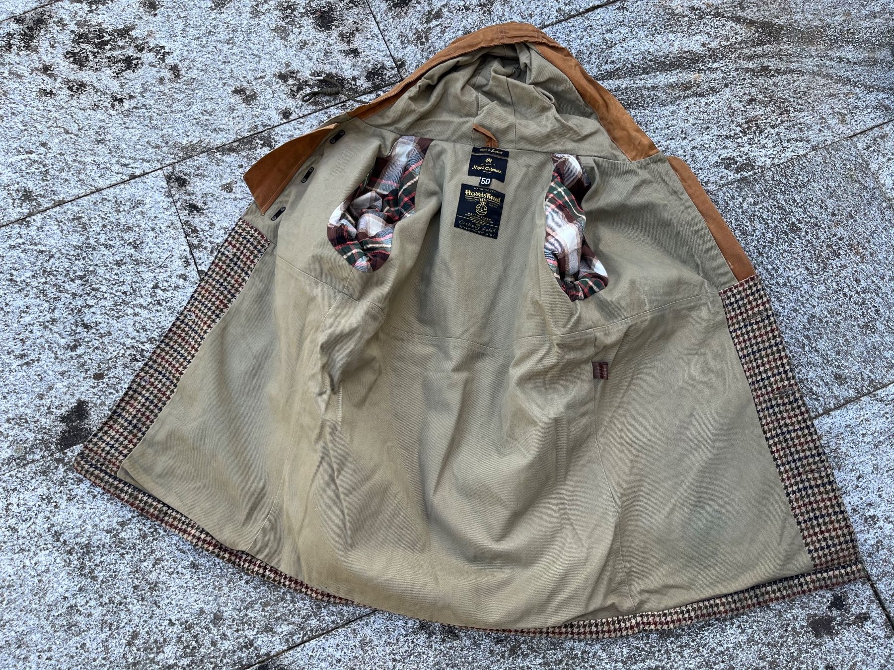 Giacche: Nigel Cabourn Parka Harris Tweed – Usato da Bottmingen venduto da Puffsack 1