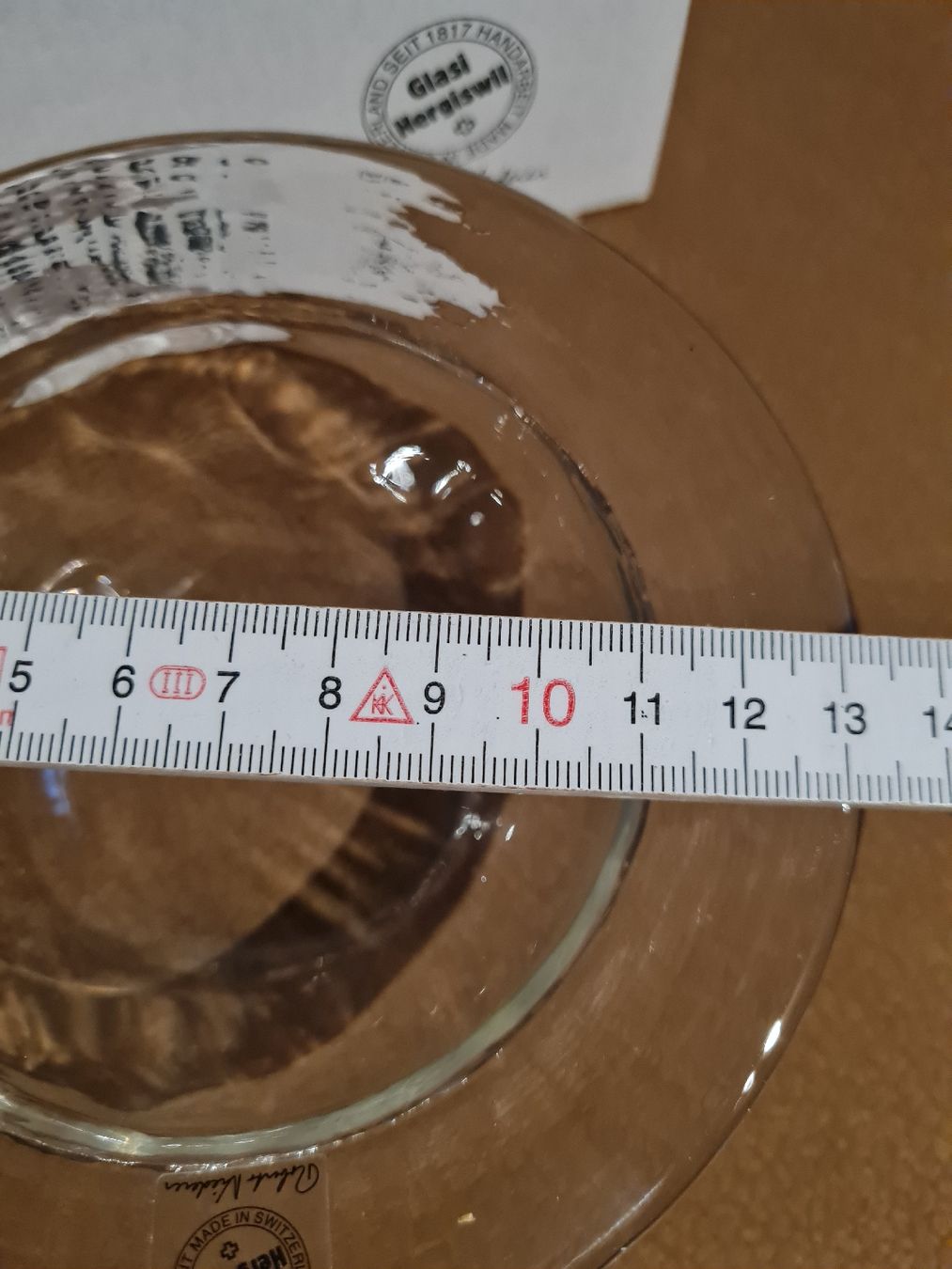 Glasi Hergiswil Ciotole: Glasi Hergiswil Saucen, 4 plus1Dessertschale gratis – Nuovo e nell'imballaggio originale da Münsingen venduto da Cuci31 2