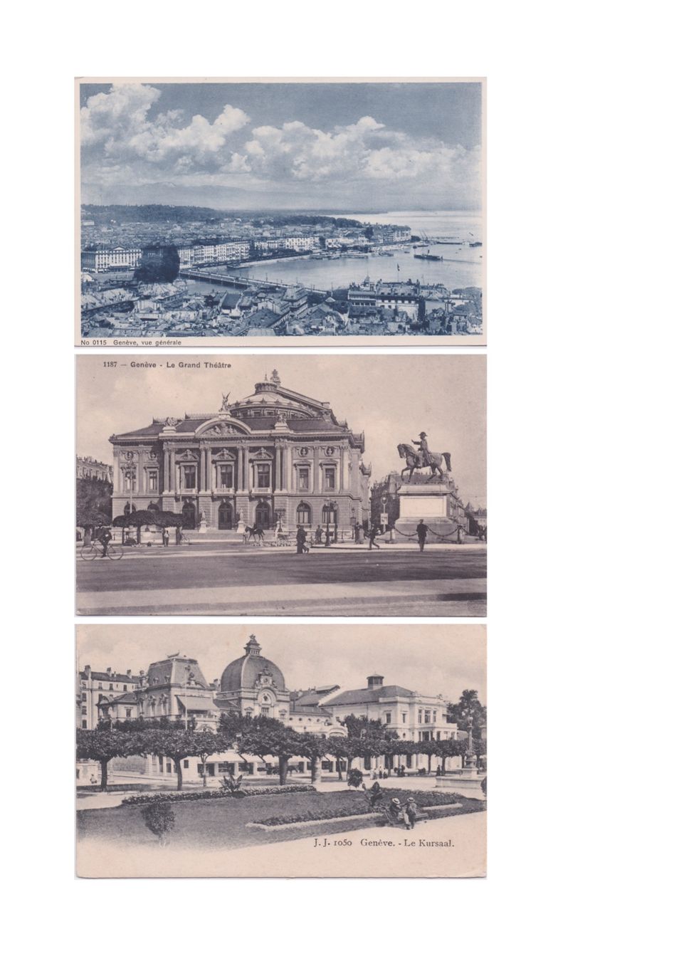 Cartoline postali: Konvolut GENF – Usato da Baar venduto da dokuba 7