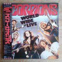 Scorpions ‎– World Wide Live 2xLP JAPAN-1985 1st PRESS NM