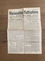 Historische Zeitung: Rheintaliche Volkszeitung 21.März 1942