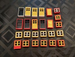 Lego Türen und Fenster , 25 Stück