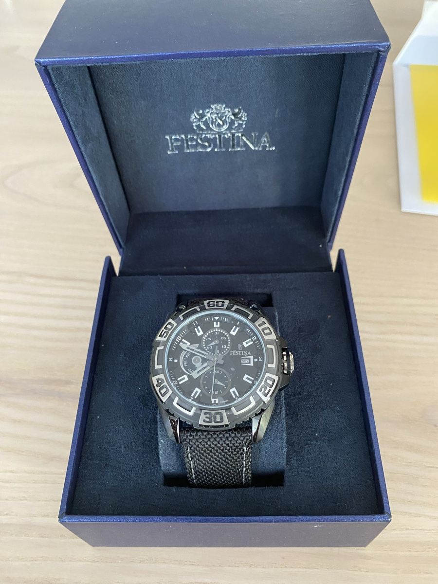 Festina Uhren: Schöne Herrenuhr – Neu (gemäss Beschreibung) aus Root von chugelrund