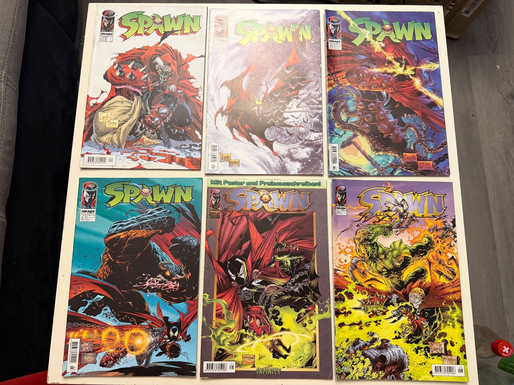 Fumetti: SPAWN Lot mit 16 Heften zwischen Heft 11 - 34 – Usato da Münsingen venduto da Ganjam 3