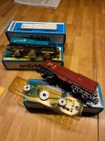 Märklin 4687 4693 SBB / DB - Drehgestellwagen mit Teleskoph.