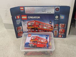 Lego Creator London Bus 10258 mit Anleitung und Karton