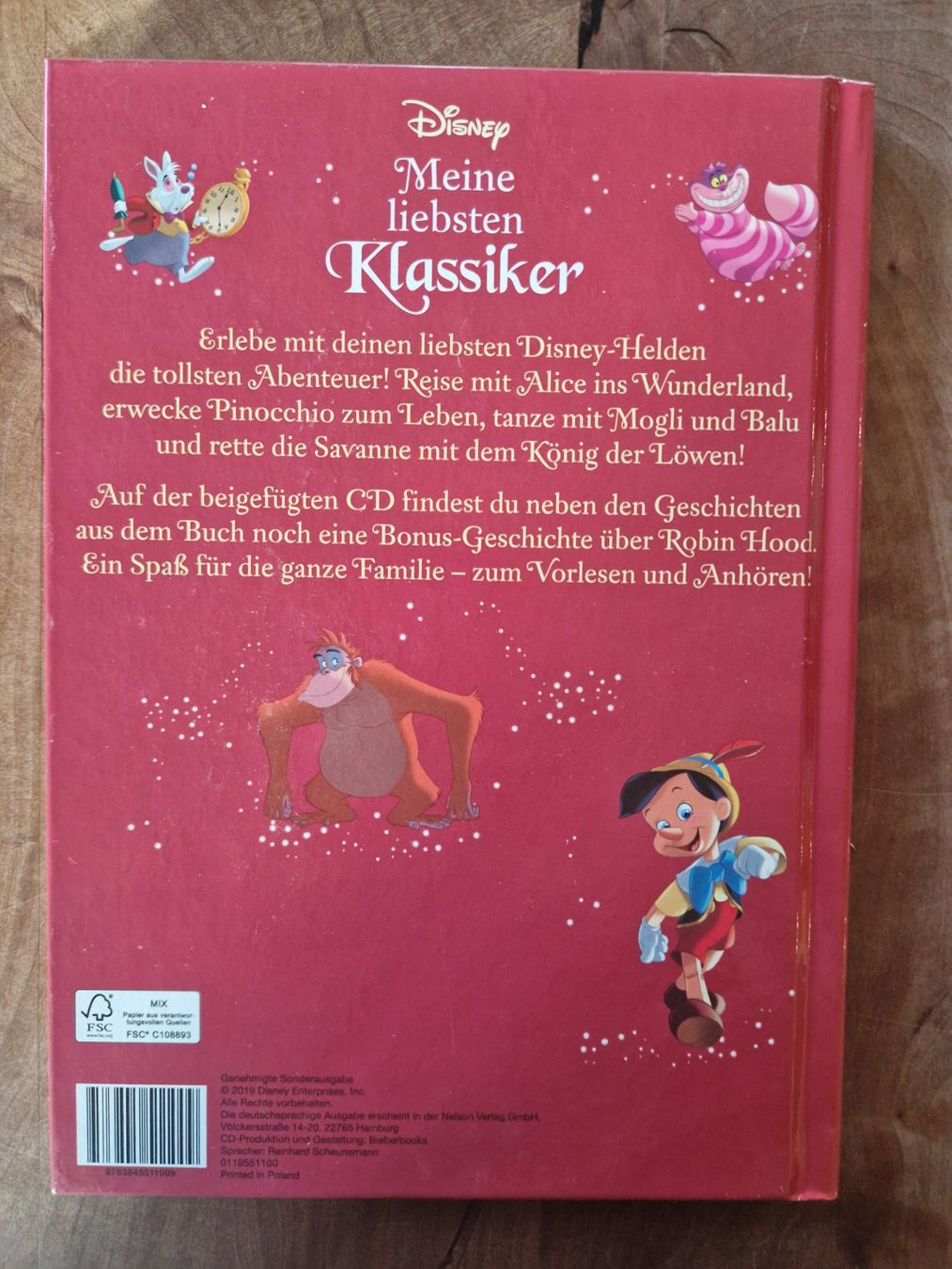 Libri: Disney Buch "Meine liebsten Klassiker" mit CD – Usato da Giswil venduto da movo08 3