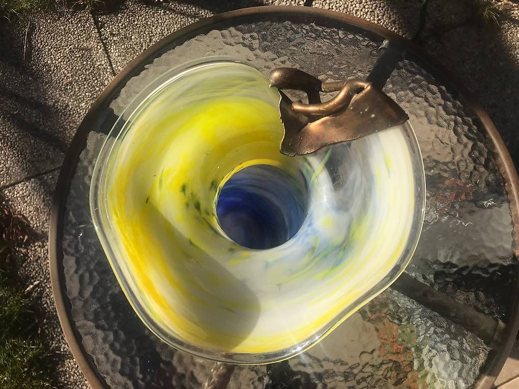 Vasen & Gefässe: Vaso in vetro artistico – Gebraucht aus novaggio von cam_5stl 1