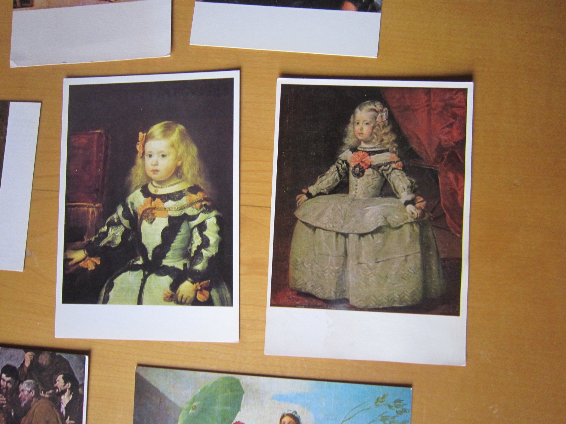 Cartoline postali: No 10 schöne Postkarten VELASQUEZ und GOYA – Usato da Gordola venduto da Polentaefung 1