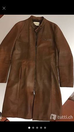 Cappotto scamosciato Armani