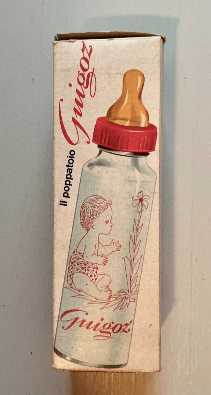 Pasti del neonato: VINTAGE GUIGOZ SCHOPPENFLASCHE – Usato da Zell LU venduto da Silvermemory 4