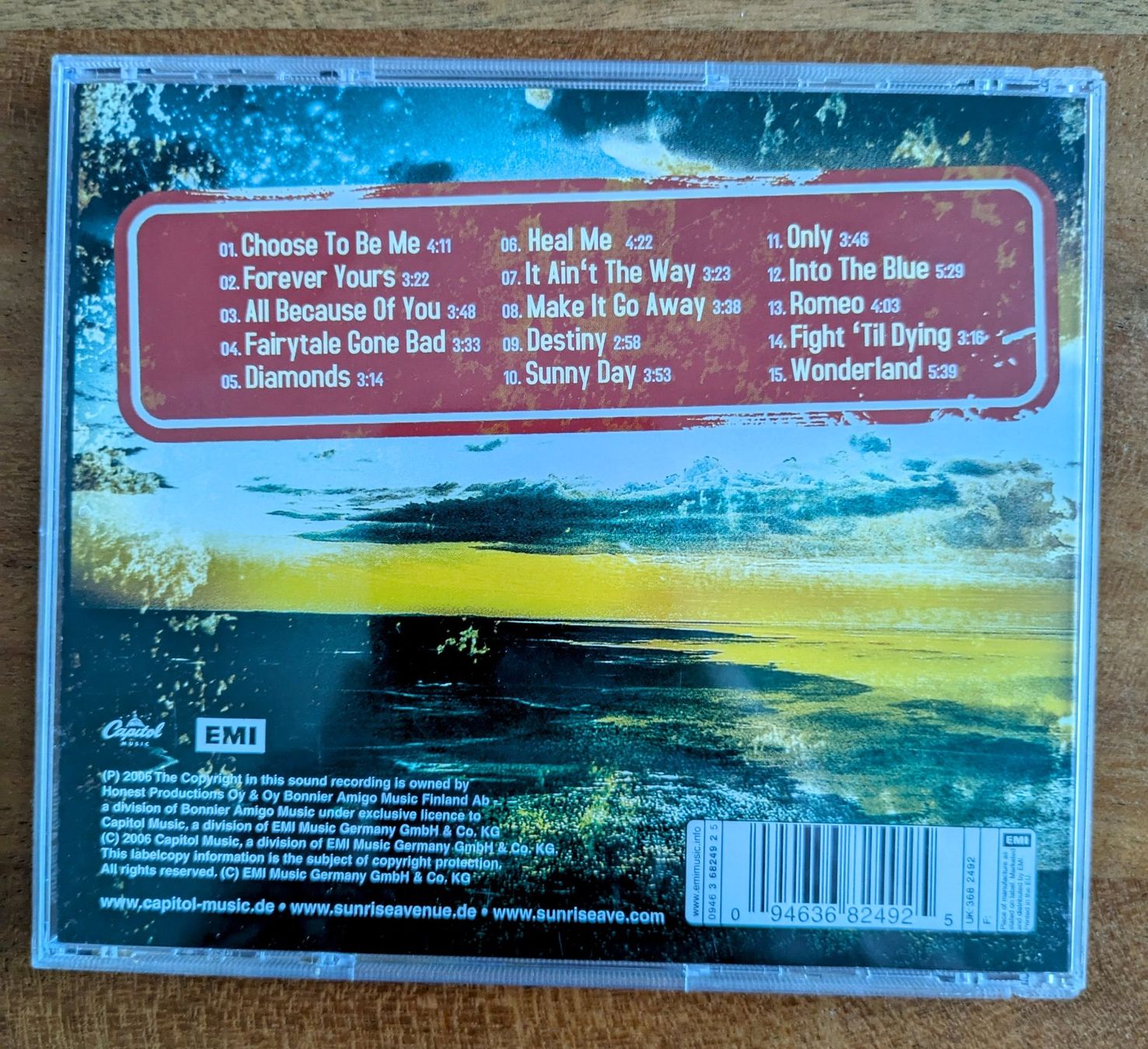 CD: Sunrise Avenue CD – Usato da Basel venduto da Beretta2 2