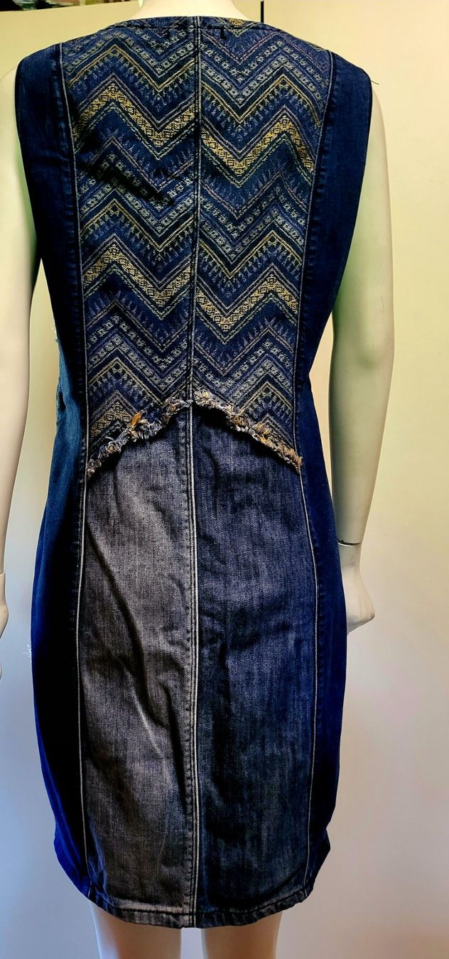 Desigual Vestiti: Original Desigual Jeanskleid 44 – Nuovo (secondo la descrizione) da Schafhausen im Emmental venduto da Herzrose 2