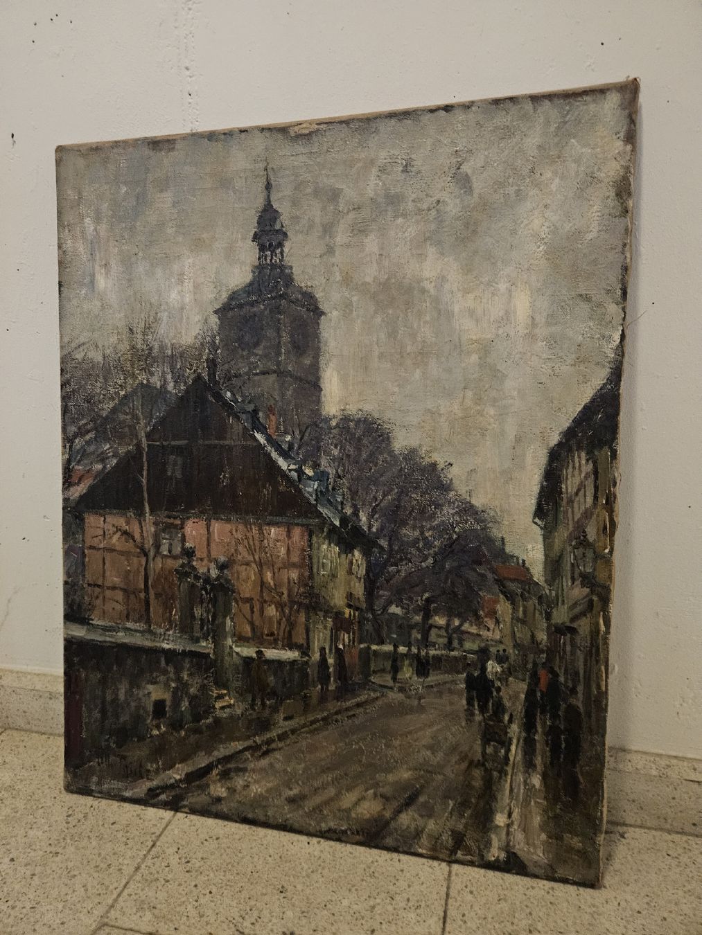 Tableaux: gemälde otto thiele – D'occasion à Schwellbrunn par Gottesnipper 1