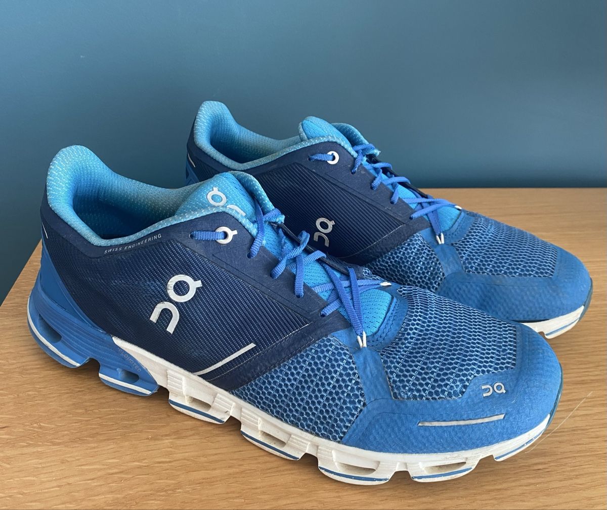 On Chaussures hommes: Baskets On Running Cloud bleues 47.5 – D'occasion à Lausanne par HomeDepose