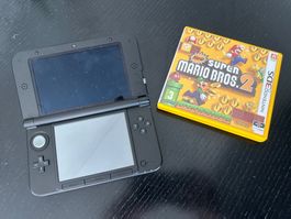 Nintendo 3DS XL mit New Super Mario Bros 2 und Mario Kart 7