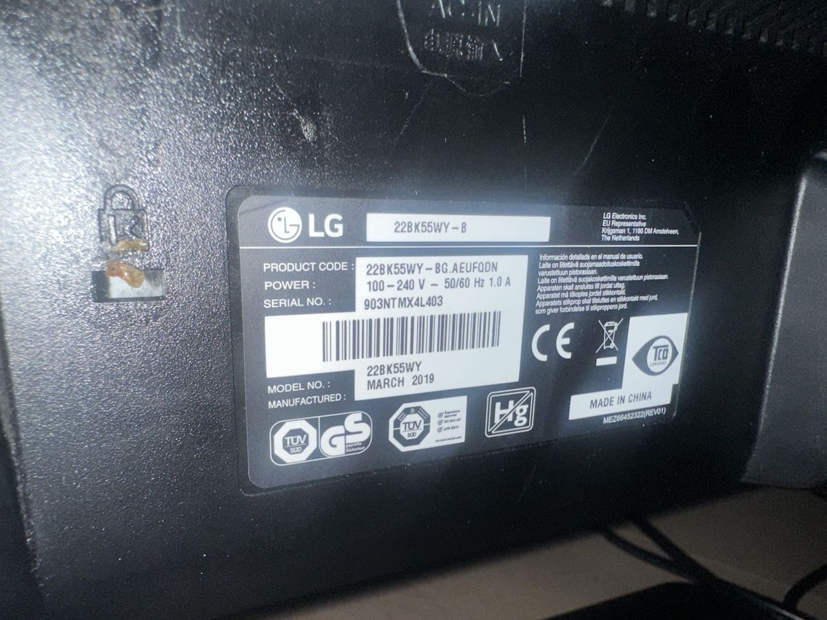 Monitore: LG Bildschirm 22 Zoll – Gebraucht aus Altendorf von Quietwater 2