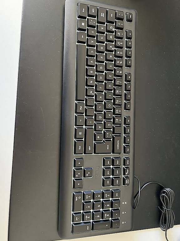 Tastiere: Trust Illuminated Keyboard (neu) – Nuovo e nell'imballaggio originale da Ittigen venduto da Buri47