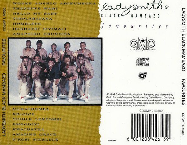 CDs: Ladysmith Black Mambazo - Favourites – Gebraucht aus Unterbäch von eqlut 1