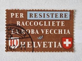 Abart Altstoffverwertung italienisch gestempelt