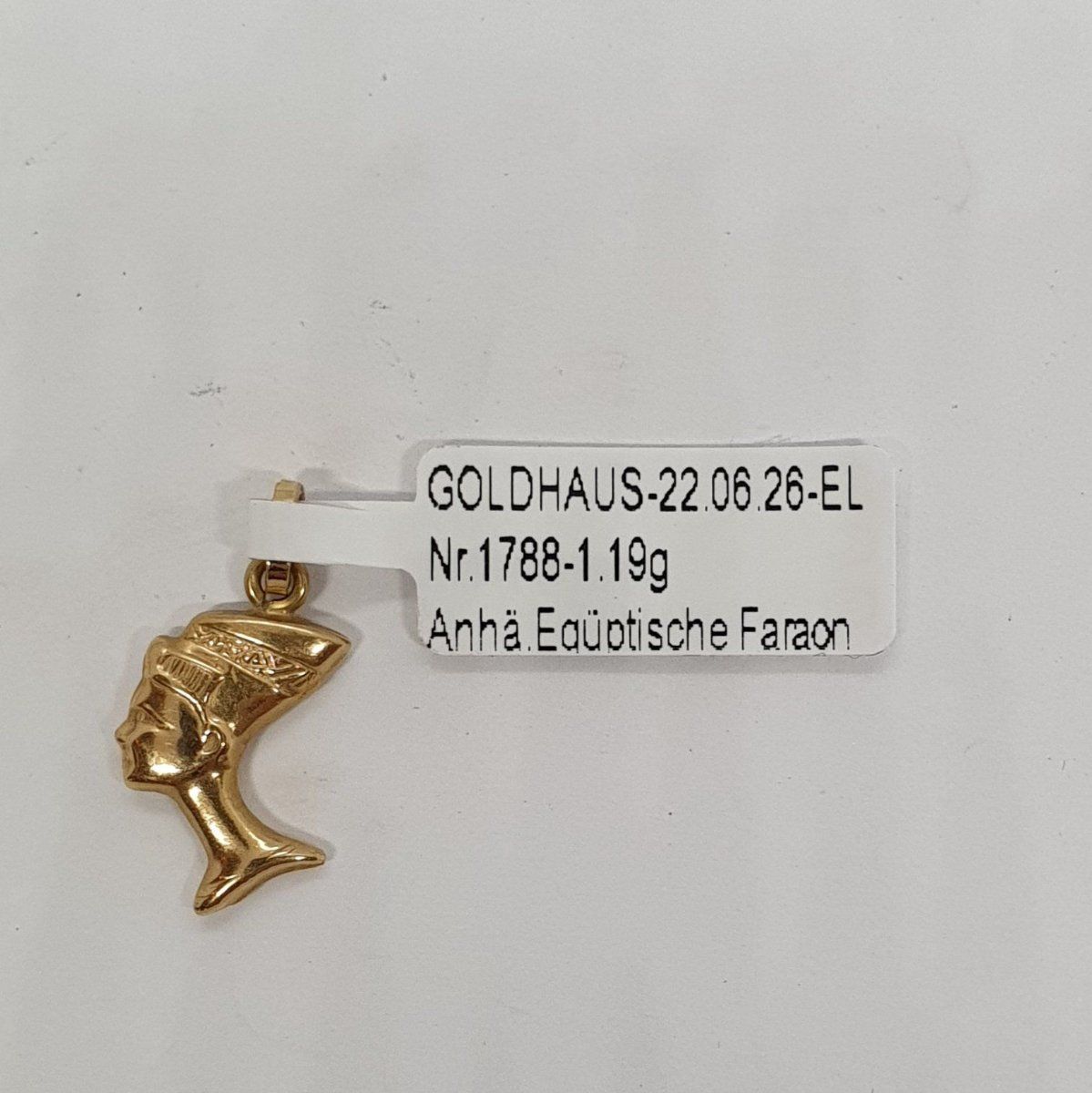 Anhänger: Echt 18K Gold - Phararo Anhänger – Gebraucht aus Luzern von luzerngoldhaus 3