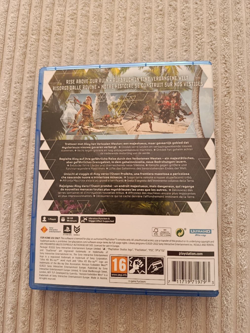 Sony Giochi: Horizon II Forbidden West (PS5) – Nuovo (secondo la descrizione) da Olten venduto da stylerock88 1