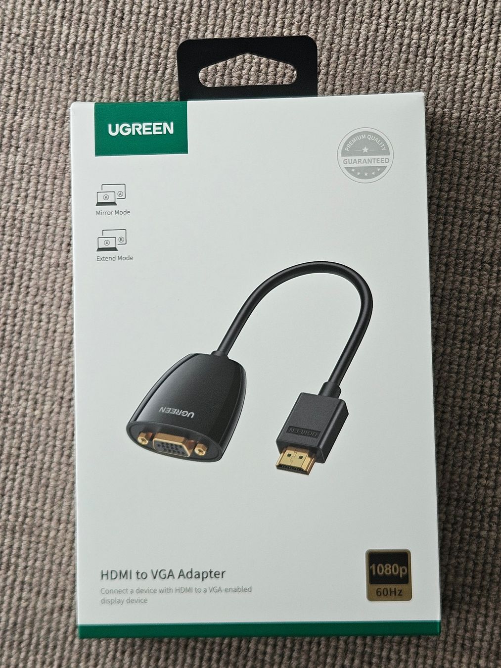Ugreen Adattatori: HDMI-VGA-Adapter – Nuovo e nell'imballaggio originale da Winterthur venduto da Erdbeere0 1