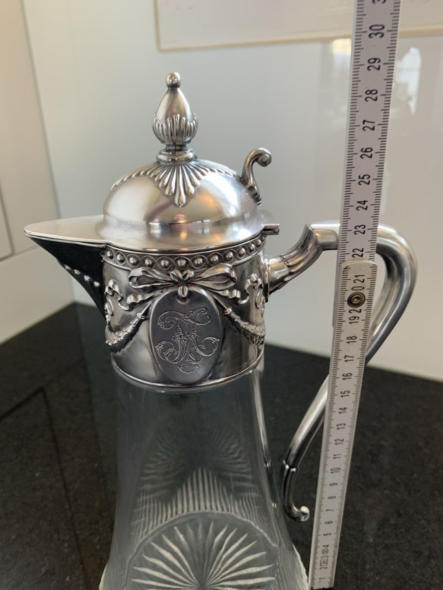 Caraffe: Karaffe mit 800 Silber – Usato da Zollikofen venduto da ausmisten_at_home 3