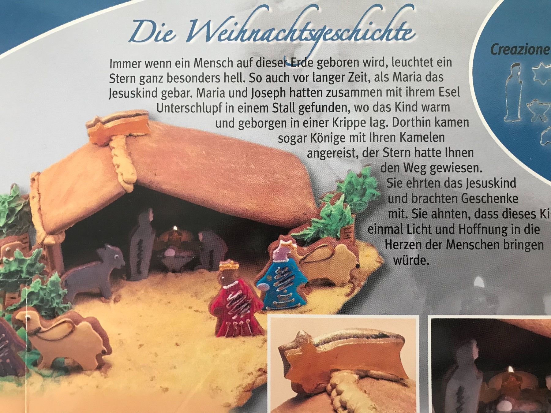 Migros Teglie da forno: Krippenspiel-Ausstecher-Set, 11x Teile – Nuovo e nell'imballaggio originale da Hünenberg See venduto da spartakus02 2