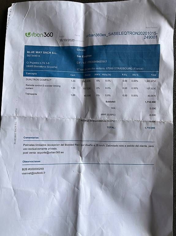 Vélos: Trotinette électrique - Dualtron Compact – D'occasion à Genève par ben_s8pm 3