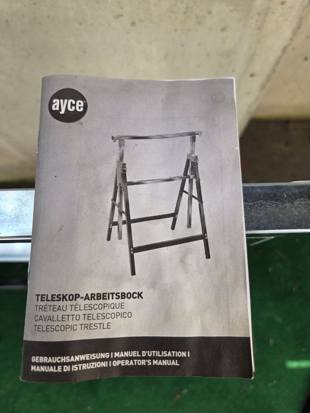 Ponteggi: Teleskop Arbeitsbock zusammengebaut – Nuovo (secondo la descrizione) da Wallisellen venduto da Minco 1