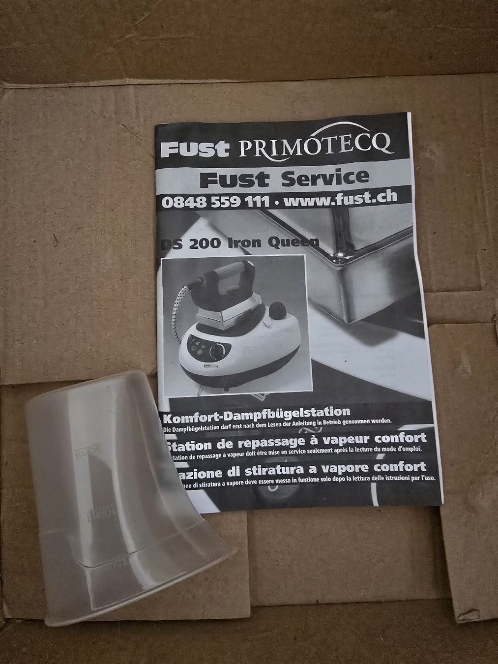 Fust Bügeleisen: Dampfbügeleisen Primotecq DS 200 – Gebraucht aus Rabius von sar_r7ls 2